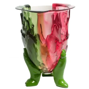 Amazonia Vase - Green, Fuchsia, White, Lime