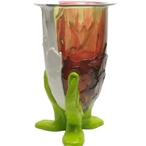 Amazonia Vase - Green, Fuchsia, White, Lime