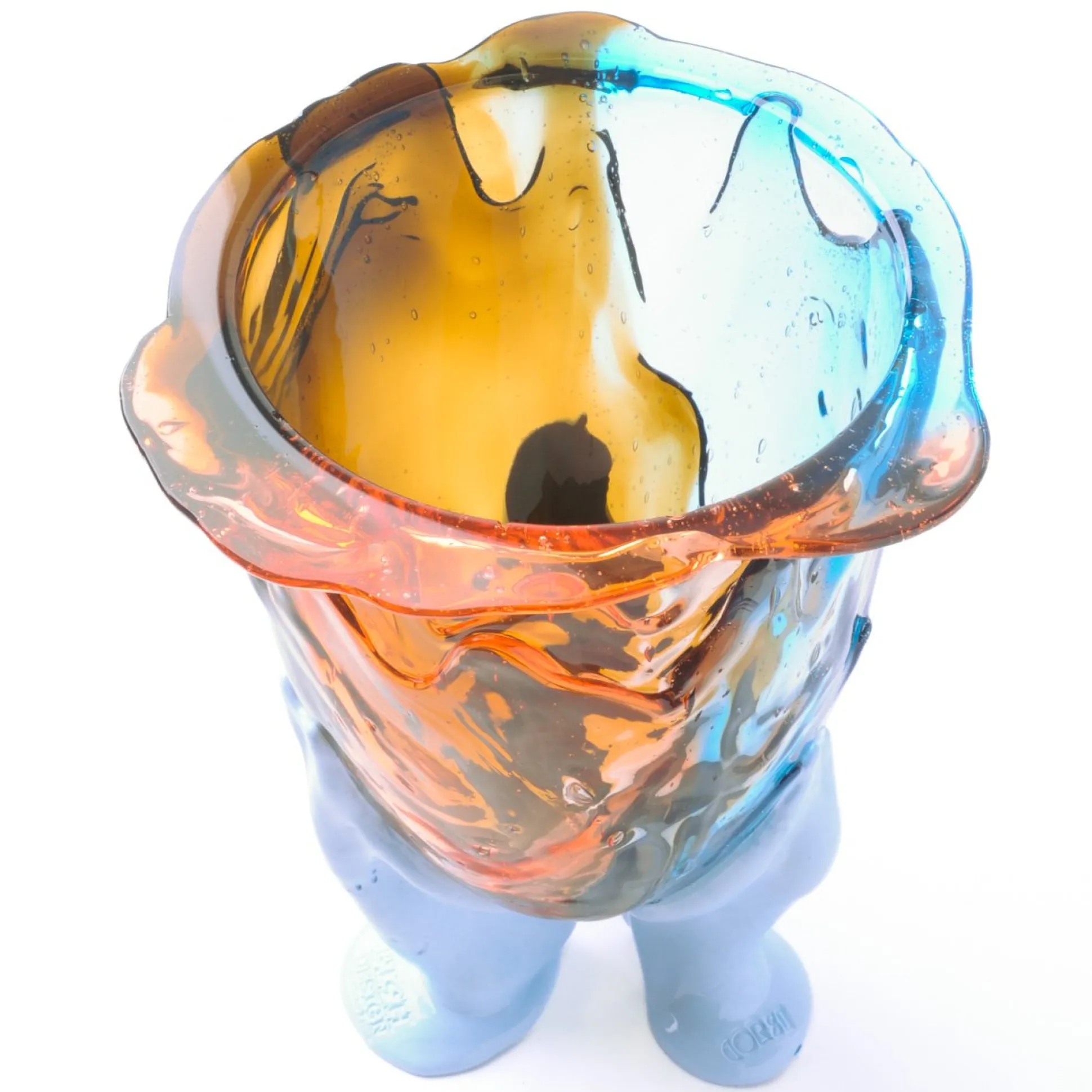 amazonia_vase__light_ruby_3.webp Amazonia Vase - Light Ruby, Light Blue, Brown, Pastel Blue