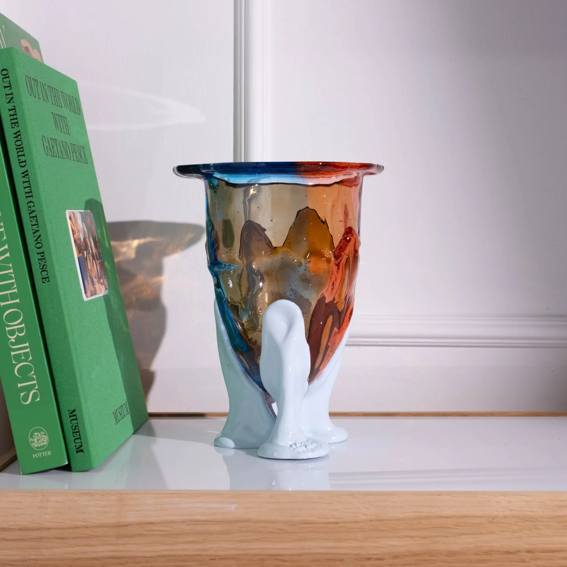 amazonia_vase__light_ruby_7.webp Amazonia Vase - Light Ruby, Light Blue, Brown, Pastel Blue