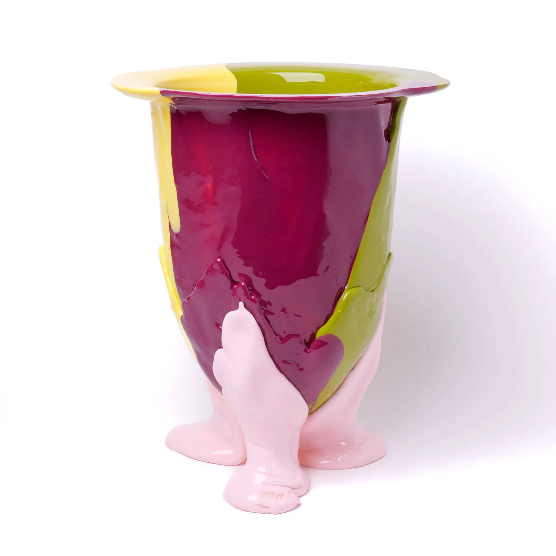 amazonia_vase__matt_dust__0.webp Amazonia Vase - Matt Dust Green, Cherry, Pastel Yellow, Pastel Pink