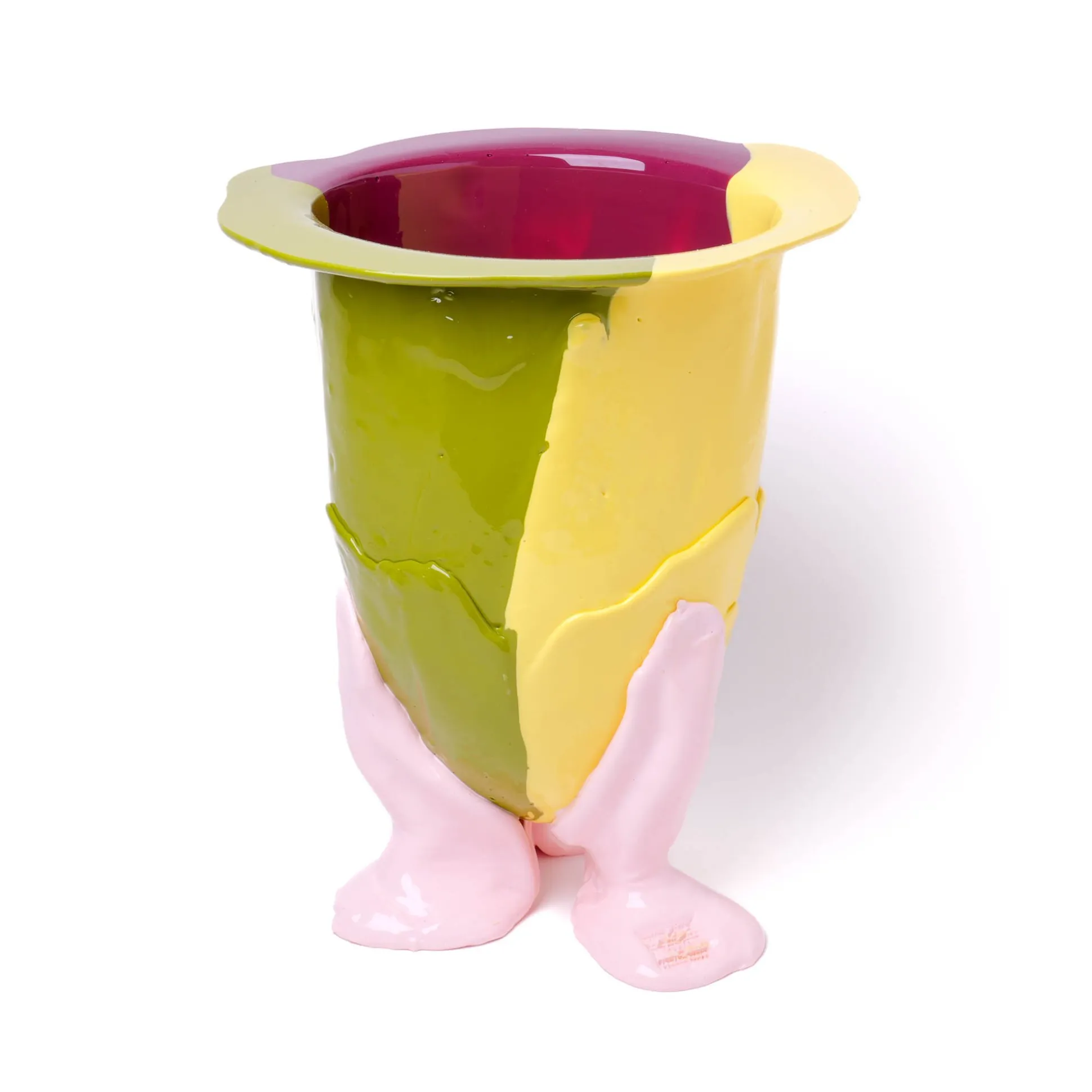 amazonia_vase__matt_dust__1.webp Amazonia Vase - Matt Dust Green, Cherry, Pastel Yellow, Pastel Pink