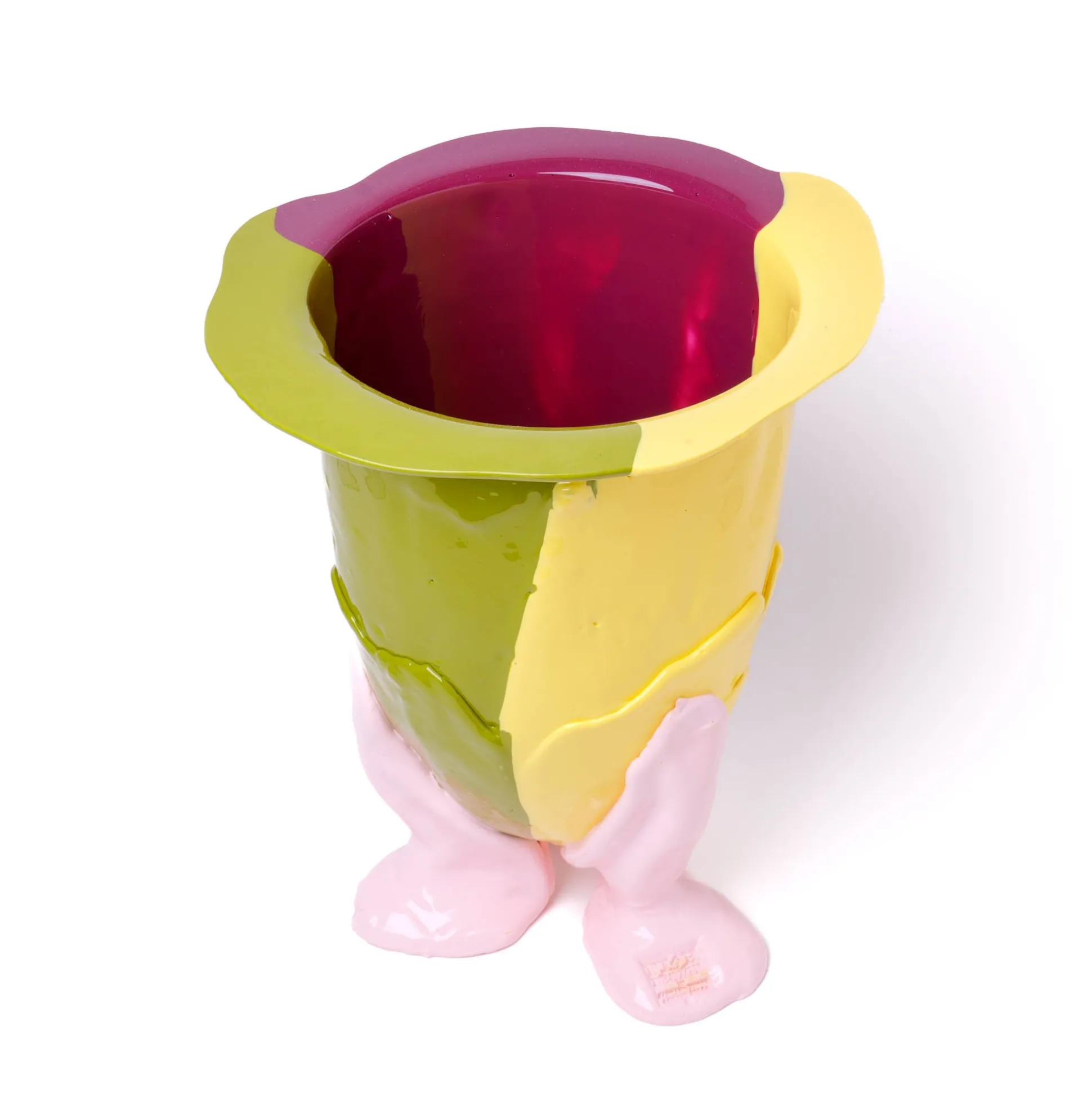 amazonia_vase__matt_dust__2.webp Amazonia Vase - Matt Dust Green, Cherry, Pastel Yellow, Pastel Pink