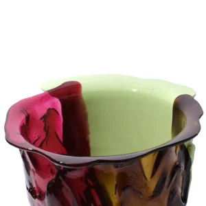 Amazonia Vase - Mint, Brown, Fuchsia, Pink