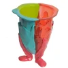 Amazonia Vase - Orange, Lime, Turquoise, Fuchsia