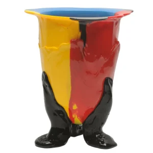 Amazonia Vase - Red, Yellow, Blue, Black