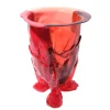 Amazonia Vase - Ruby, Salmon, Red, Orange