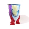 Amazonia Vase Extra Colour - Light Blue, Purple, Pastel Blue, Pastel Yellow, Clear Red
