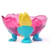 Big Collina Vase Extra Colour - Clear Light Fuchsia, Pastel Yellow, Turquoise