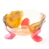 Big Collina Vase Extra Colour - Clear Ruby, Clear Brown And Matt Fuchsia