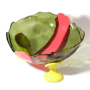 Big Collina Vase Extra Colour - Sorbet, Bottle Green, Fluo Yellow