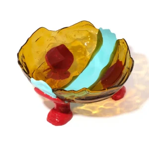 Big Collina Vase Extra Colour - Amber, Arctic Blue, Coral