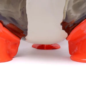Big Collina Vase Extra Colour - Clear Fumè, Ivory, Pastel Orange