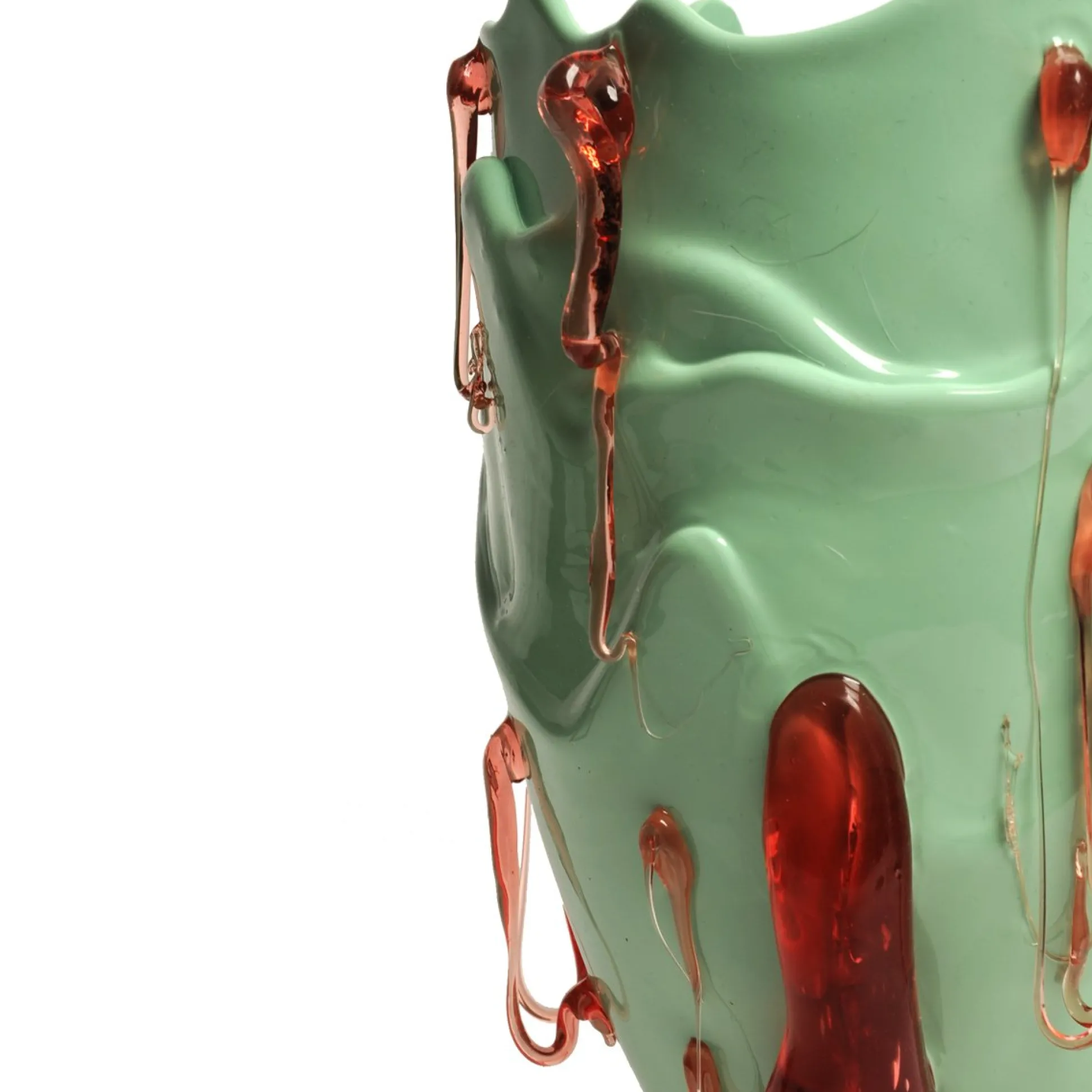 clear_special_vase__matt__3.webp Clear Special Vase - Matt Mint And Antique Pink