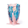 Clear Special Vase Extra Colour - Clear Emerald, Light Ruby, Matt Salmon