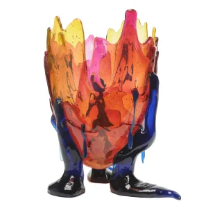 Clear Special Vase Extra Colour - Amber, Clear Fuchsia, Blue