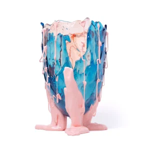 Clear Special Vase Extra Colour - Clear Emerald, Light Ruby, Matt Salmon