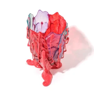 Clear Special Vase Extra Colour - Aqua, Red, Lilac, Matt Sorbet