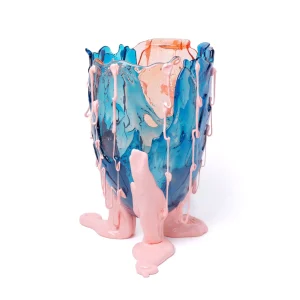 Clear Special Vase Extra Colour - Clear Emerald, Light Ruby, Matt Salmon