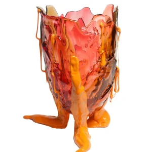 Clear Special Vase Extra Colour - Clear Brown, Clear Fuchsia, Clear Pink And Matt Warm Yellow