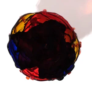 Clear Special Vase Extra Colour - Blue, Amber, Red, Orange