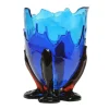 Clear Vase Extra Colour - Clear Blue, Blue, Dark Ruby
