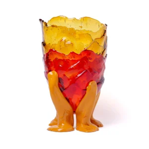 Clear Vase Extra Colour - Clear Amber, Fuchsia, Matt Ochre
