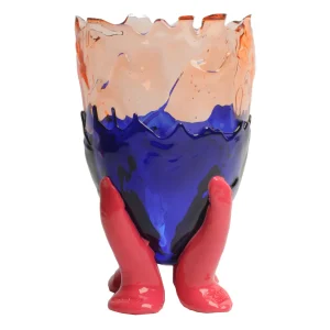 Clear Vase Extra Colour - Clear Pink, Blue, Matt Fuchsia