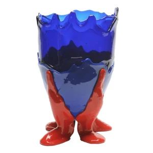 Clear Vase Extra Colour - Blue, Matt Blue, Red