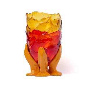 Clear Vase Extra Colour - Clear Amber, Fuchsia, Matt Ochre