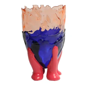 Clear Vase Extra Colour - Clear Pink, Blue, Matt Fuchsia