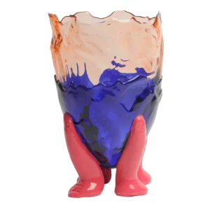Clear Vase Extra Colour - Clear Pink, Blue, Matt Fuchsia