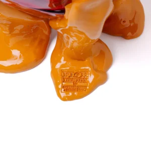 Clear Vase Extra Colour - Clear Amber, Fuchsia, Matt Ochre