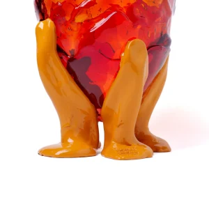 Clear Vase Extra Colour - Clear Amber, Fuchsia, Matt Ochre