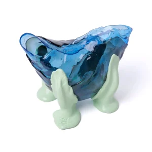 Fioca Vase Extra Colour - Clear Light Blue, Fumè, Mint
