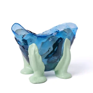 Fioca Vase Extra Colour - Clear Light Blue, Fumè, Mint