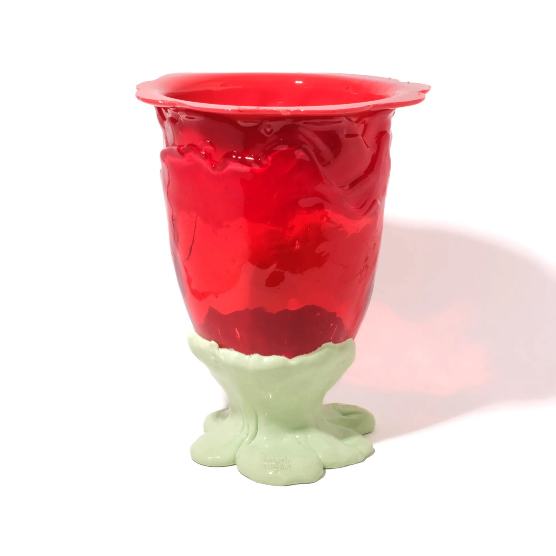 flower_vase__red_clear_re_1.webp Flower Vase - Red, Clear Red, Mint