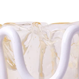 Indian Summer Vase - Clear, Matt White
