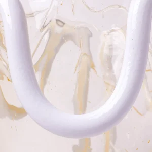Indian Summer Vase - Clear, Matt White