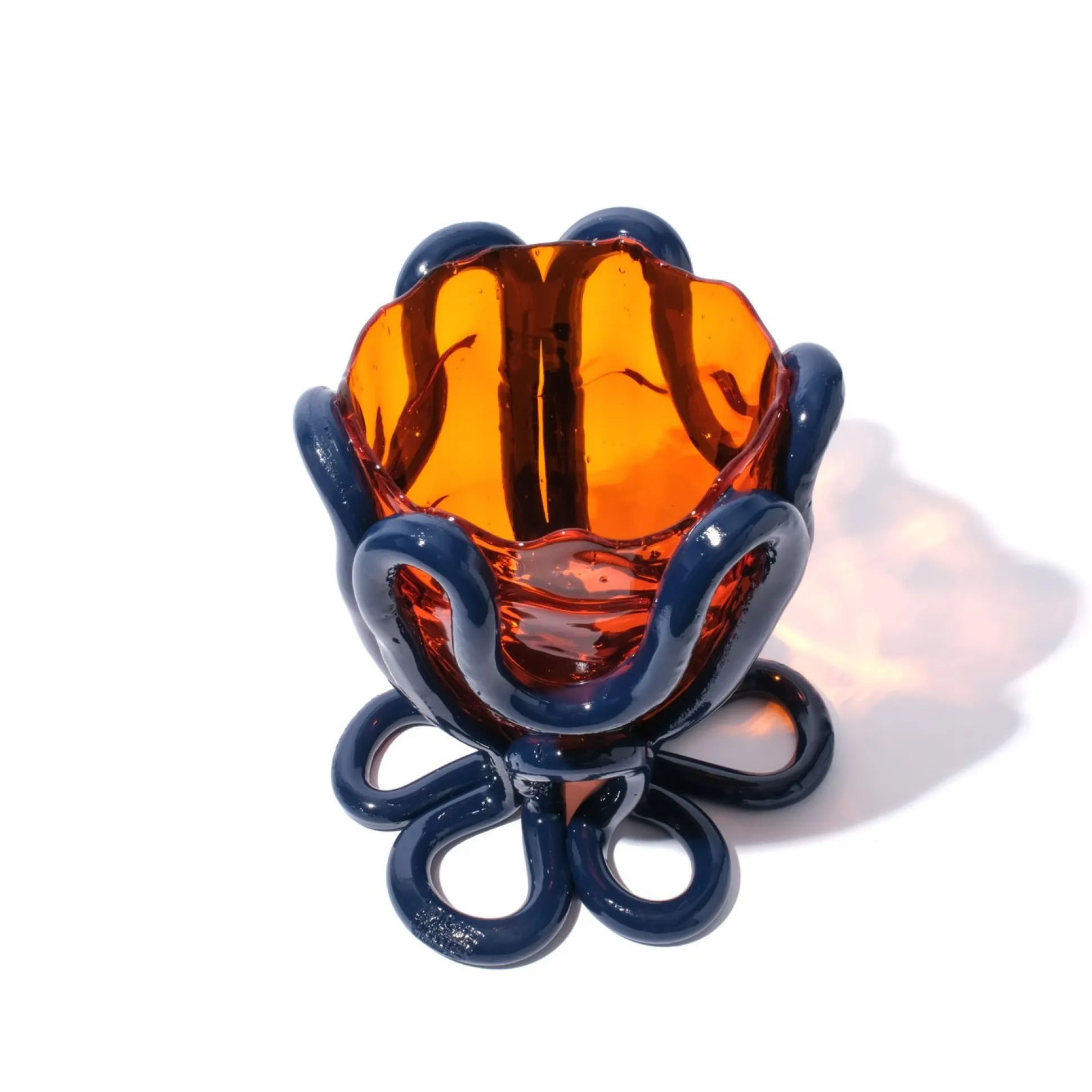 indian_summer_vase__clear_3-9.webp Indian Summer Vase - Clear Orange, Matt Blue