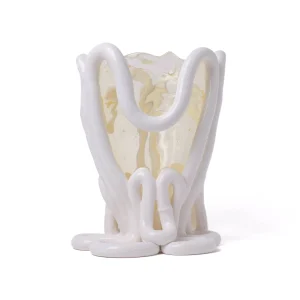 Indian Summer Vase - Clear, Matt White