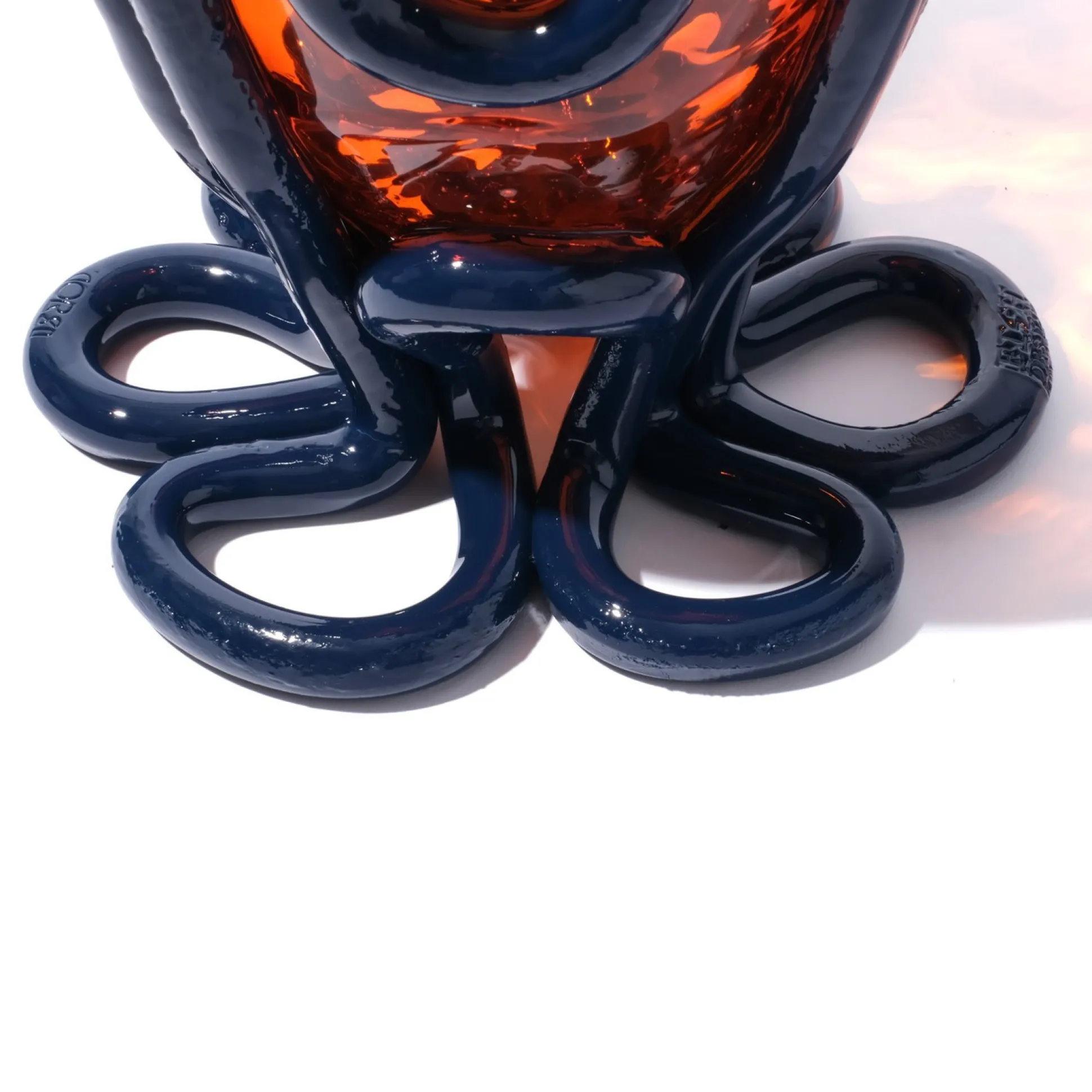 indian_summer_vase__clear_6-7.webp Indian Summer Vase - Clear Orange, Matt Blue