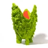 Lava Vase - Matt Lime And Matt Orange