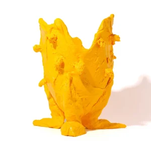 Lemon Special Vase - Matt Yellow