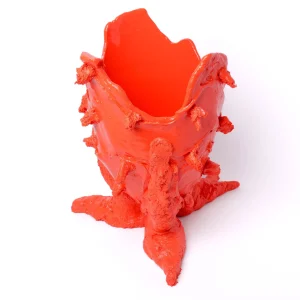 Lemon Special Vase - Matt Pastel Orange