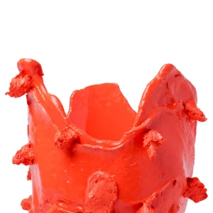Lemon Special Vase - Matt Pastel Orange