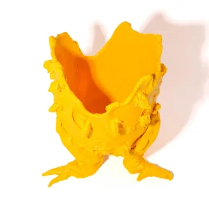 Lemon Special Vase - Matt Yellow