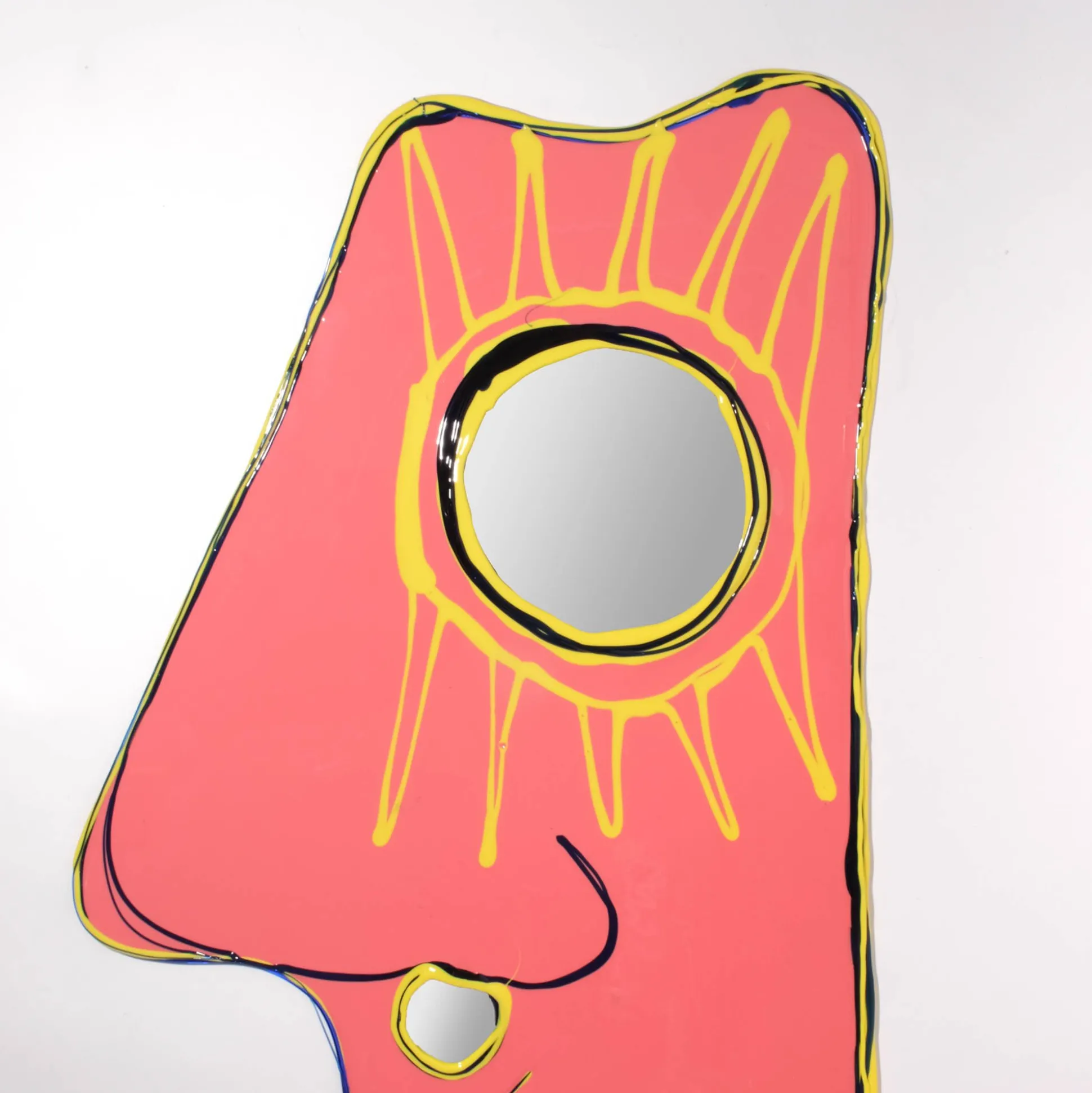 look_at_me_mirror__matt_d_1.webp Look At Me Mirror - Matt Dark Salmon, Clear Blue And Matt Lemon