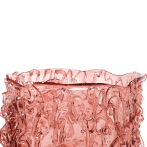 Medusa Vase - Clear Antique Pink