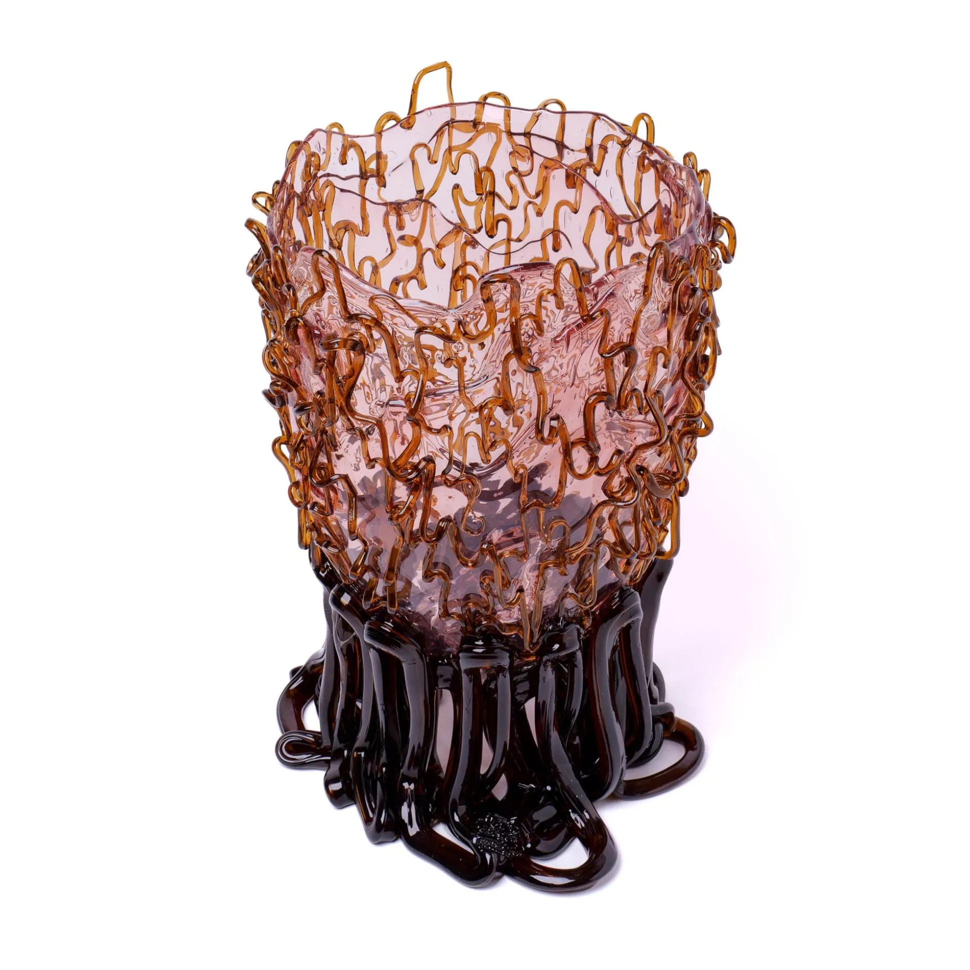medusa_vase__clear_pink_a_1.webp Medusa Vase - Clear Pink And Clear Brown